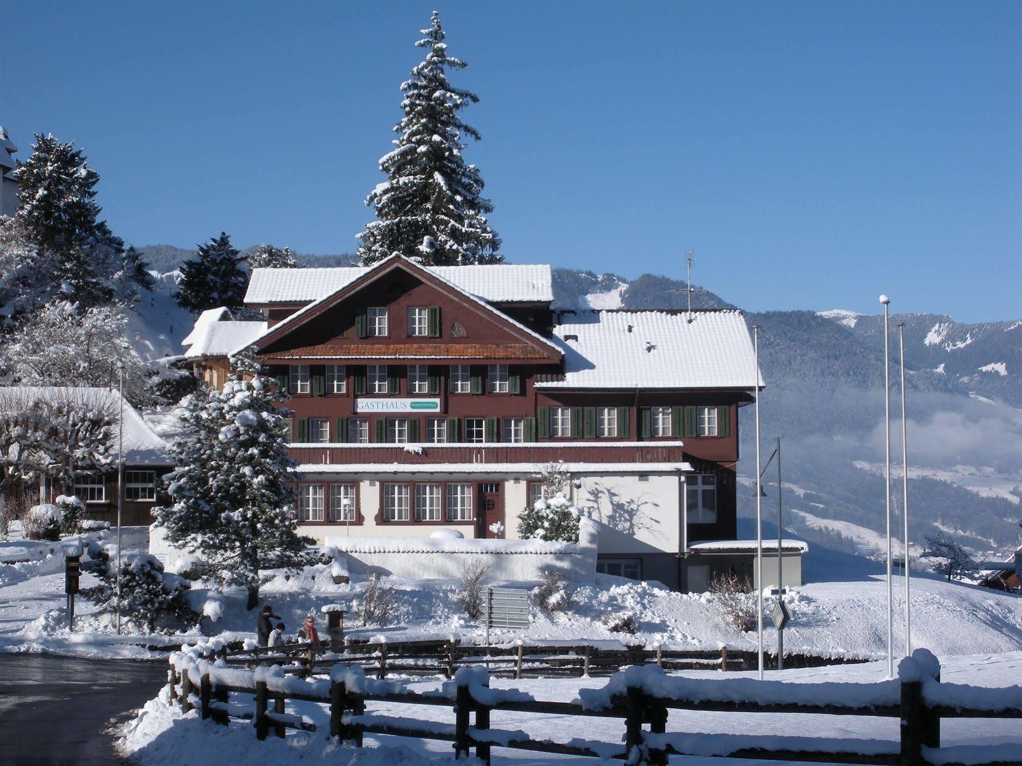 Hotel Gasthaus Paxmontana Sachseln Exterior foto